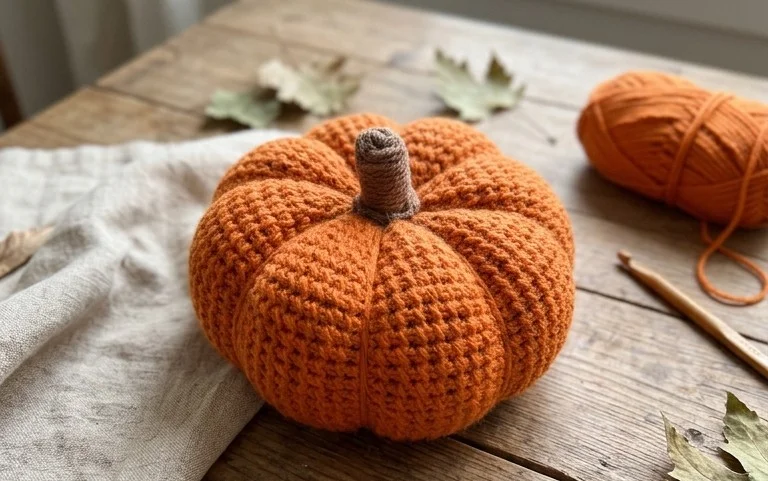 Tunisian Crochet Pumpkin Pattern